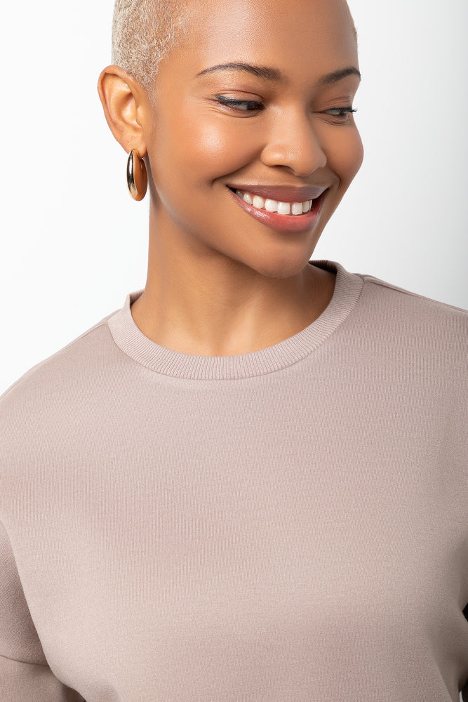 Crewneck Tracktop Mocha (3)