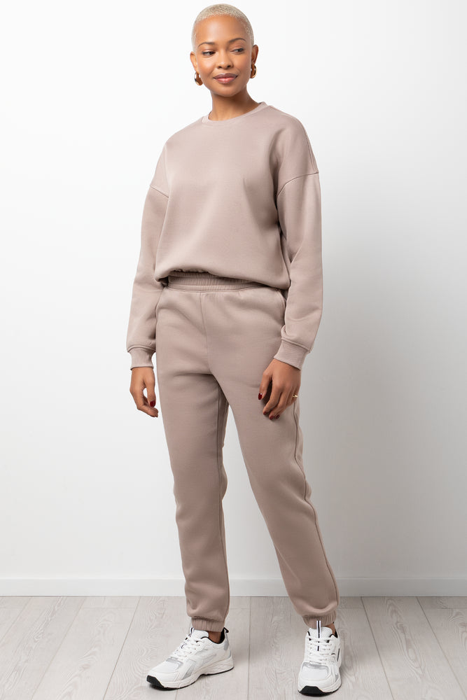 Knit Jogger Mocha