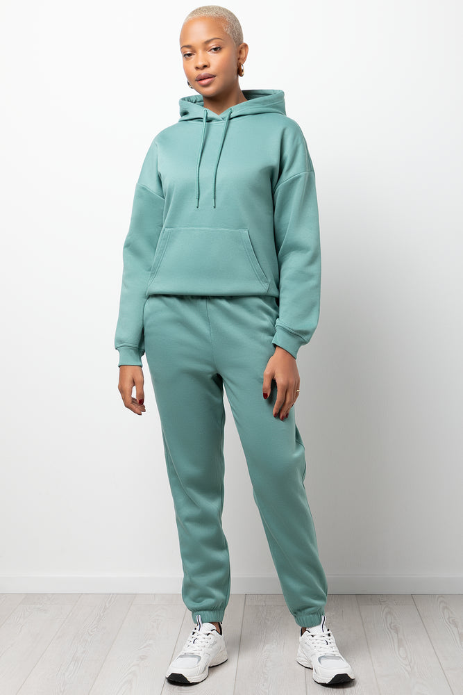Knit Jogger Trackpants Green