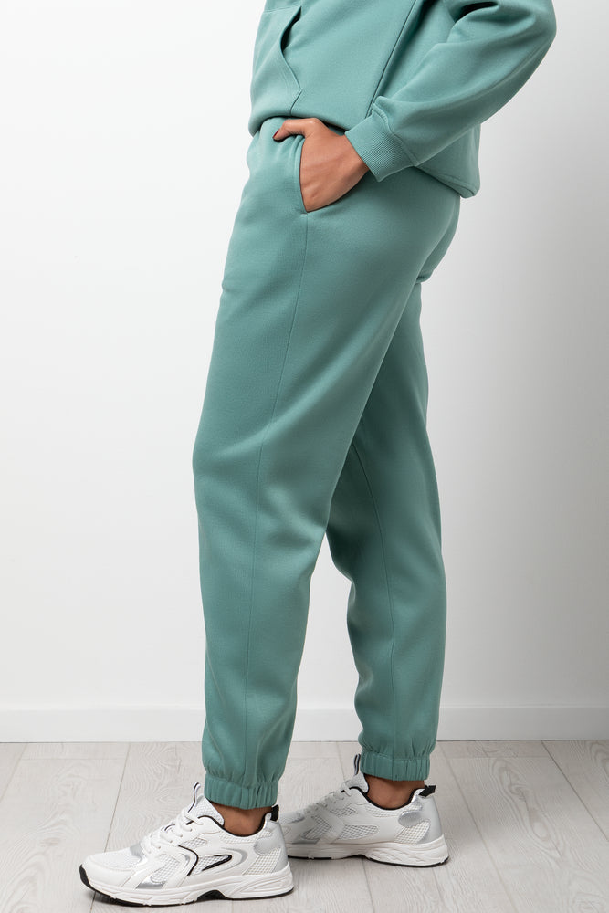 Knit Jogger Trackpants Green (1)