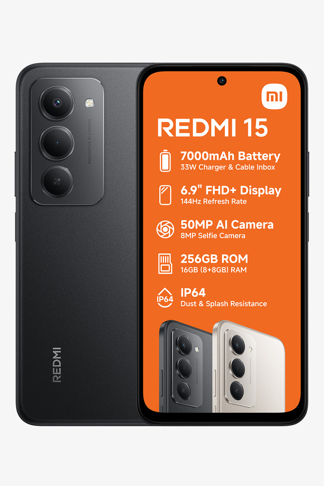 Xiaomi Redmi 15 Black