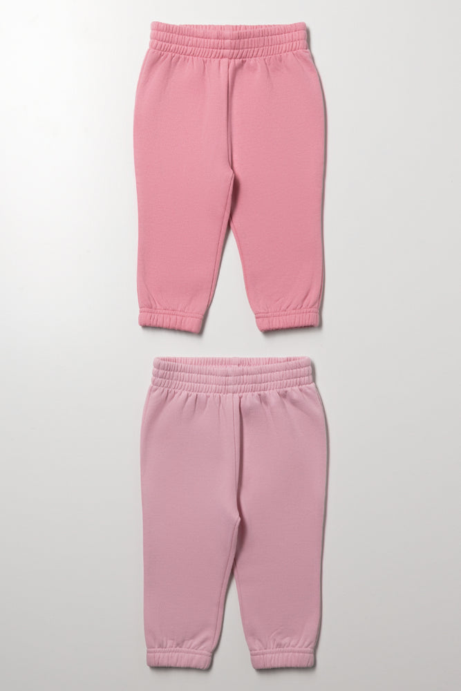 2 Pack Trackpants Pink
