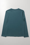 Long Sleeve T-Shirt Teal (2)