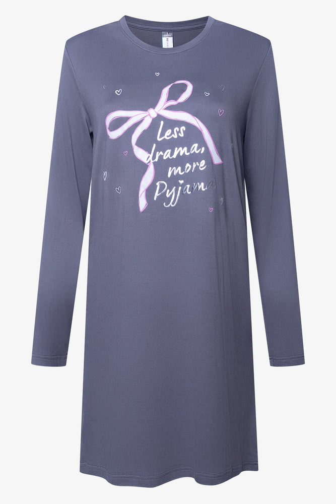 2 Pack Sleep Shirts Grey & Pink (1)
