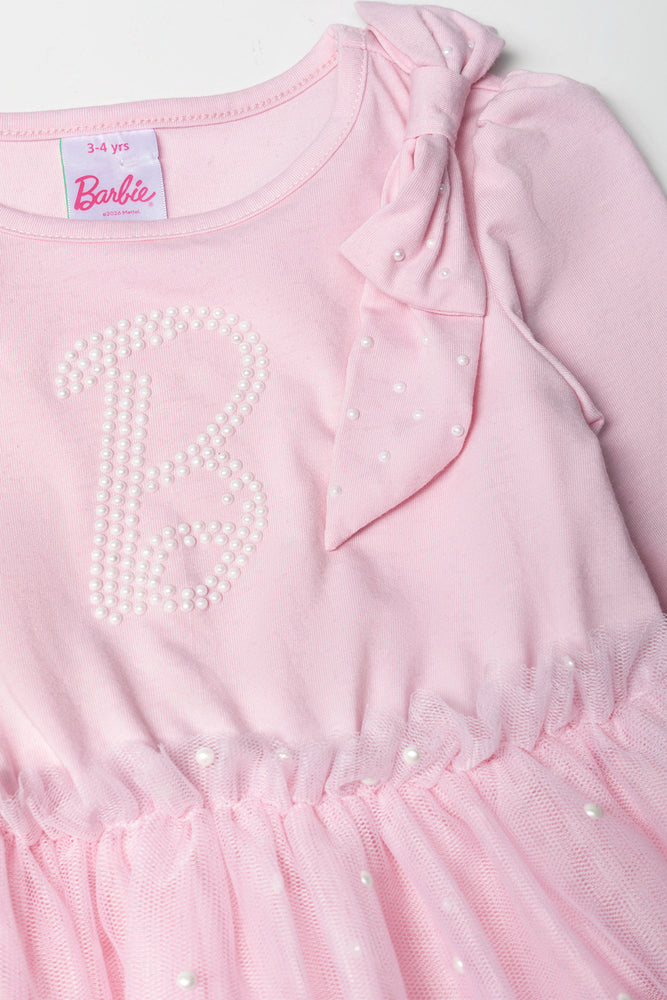 Barbie Pearl Dress Pink (1)