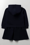 Hello Kitty Hooded Dress Black (2)