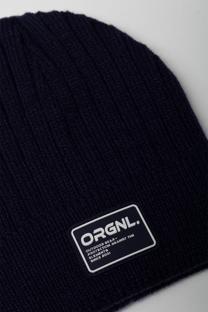 Rib Beanie Navy (1)
