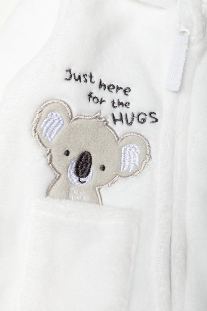 Koala Babygrow White (1)