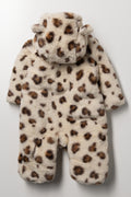 Animal Print Babygrow Natural (2)