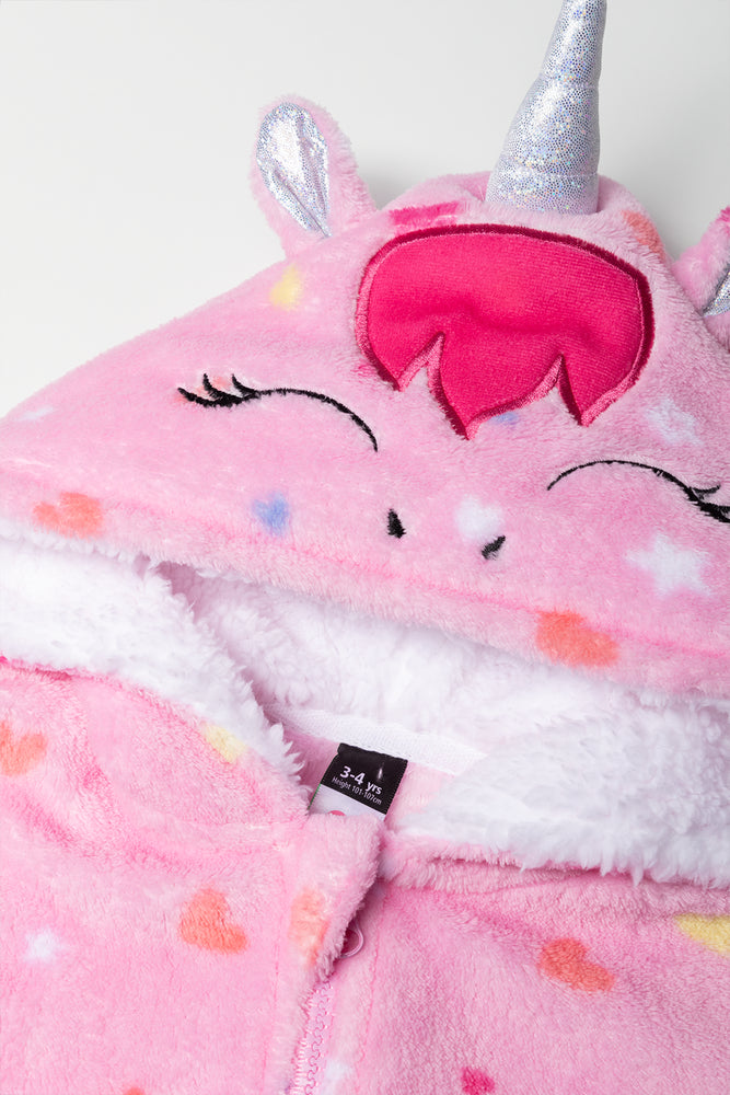 Unicorn Onesie Pink