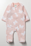 Butterfly Babygrow Pink