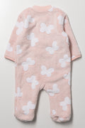 Butterfly Babygrow Pink (2)