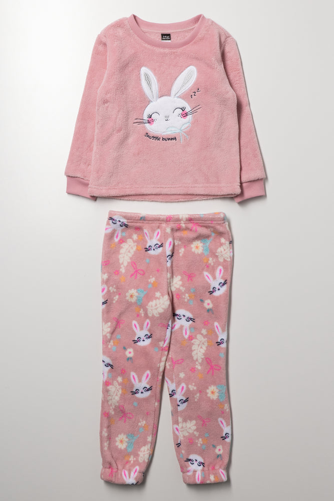 Long Sleeve Pyjama Set Pink