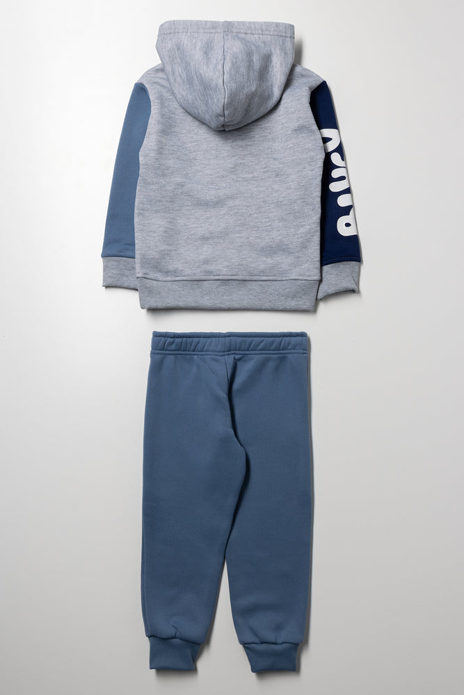Bluey Hooded Tracksuit Grey (2)