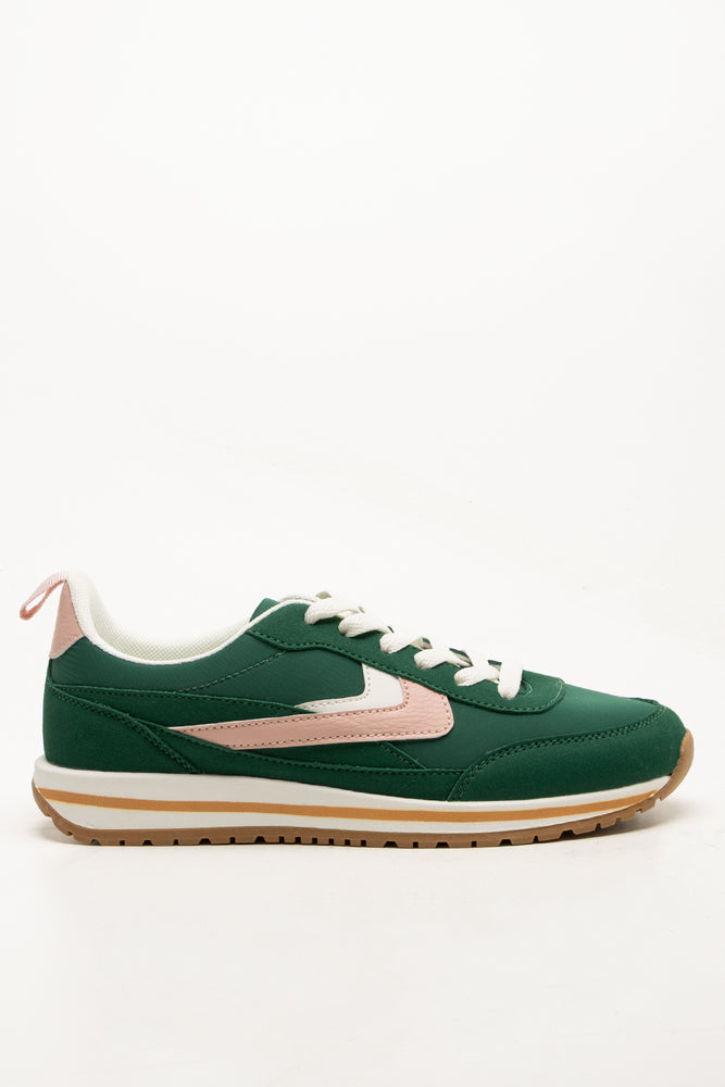 Retro Sneakers Green