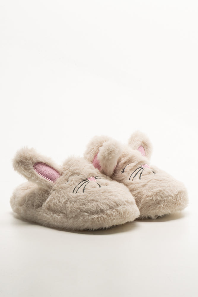 Bunny Slippers Natural