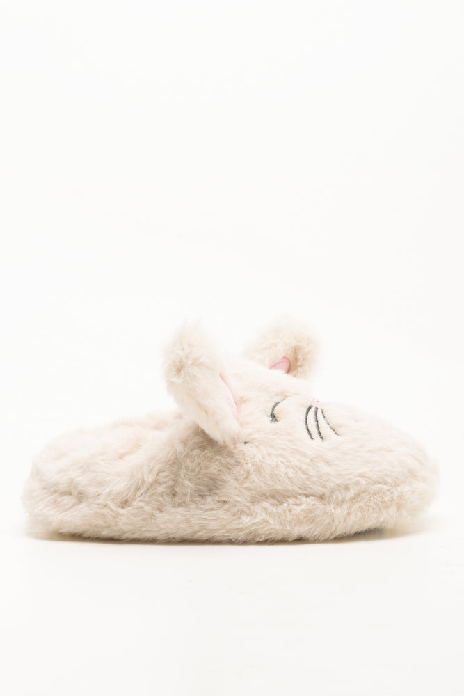 Bunny Slippers Natural (1)