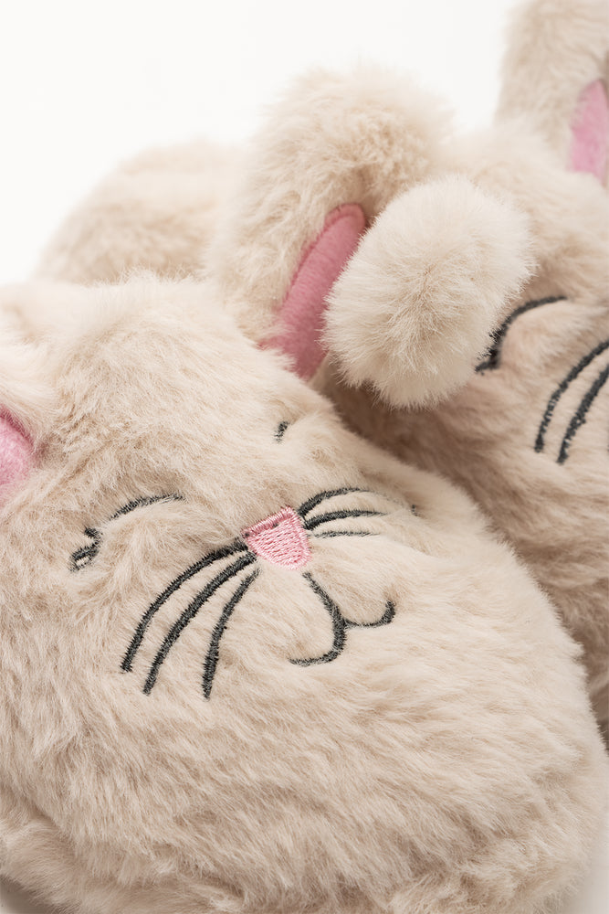 Bunny Slippers Natural (2)