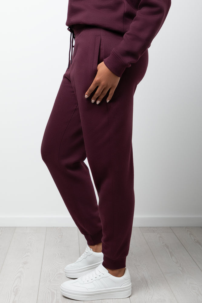 Crew Neck Top Burgundy