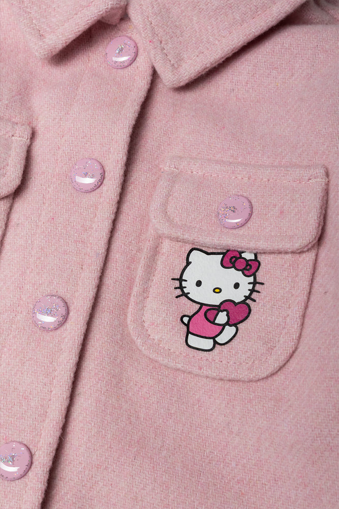Hello Kitty Shacket Pink