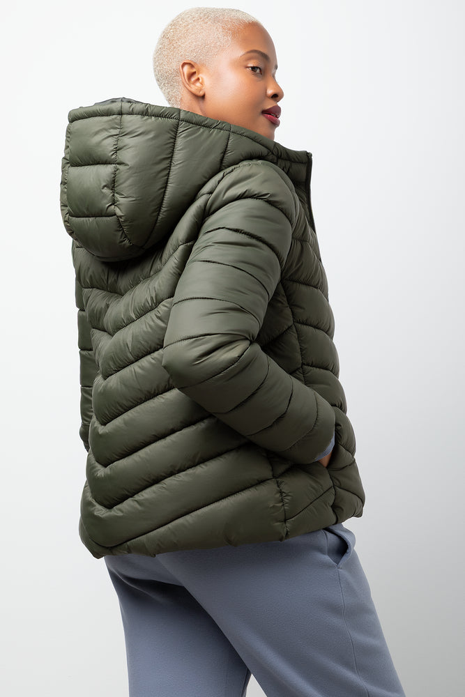 Puffer Jacket Green (2)