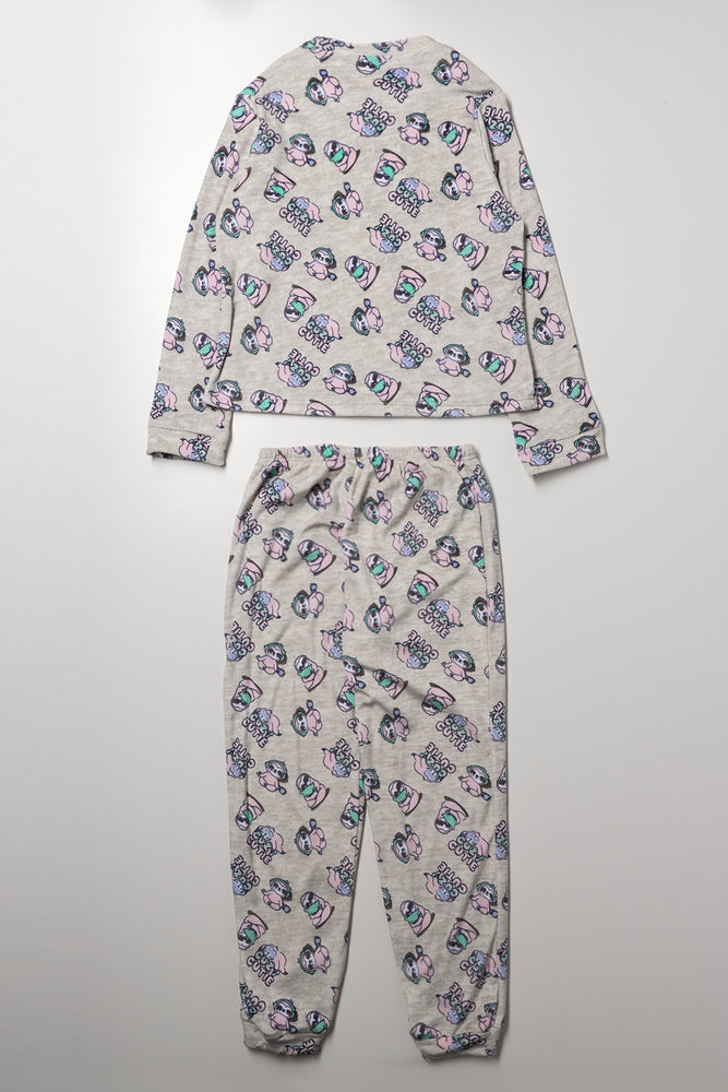Pyjama Set Grey (2)