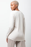 Long Sleeve Pyjama Set Natural (2)
