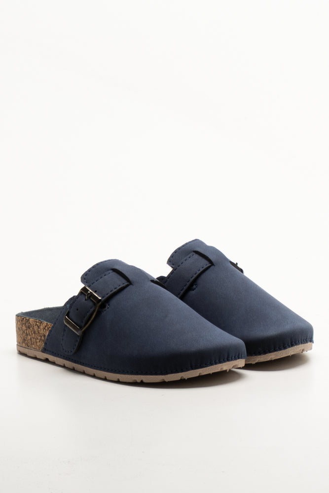 Mule Clogs Navy
