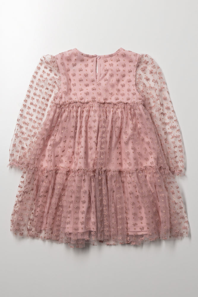 Tulle Dress Pink (2)