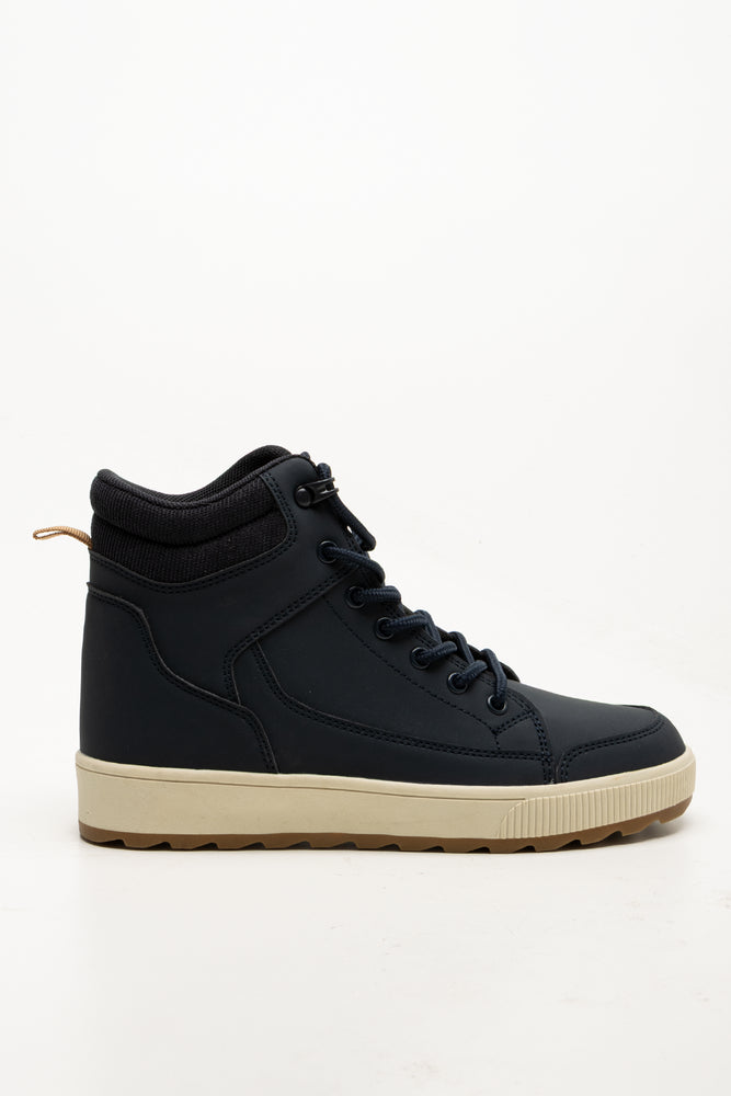Skater High Top Sneaker Navy