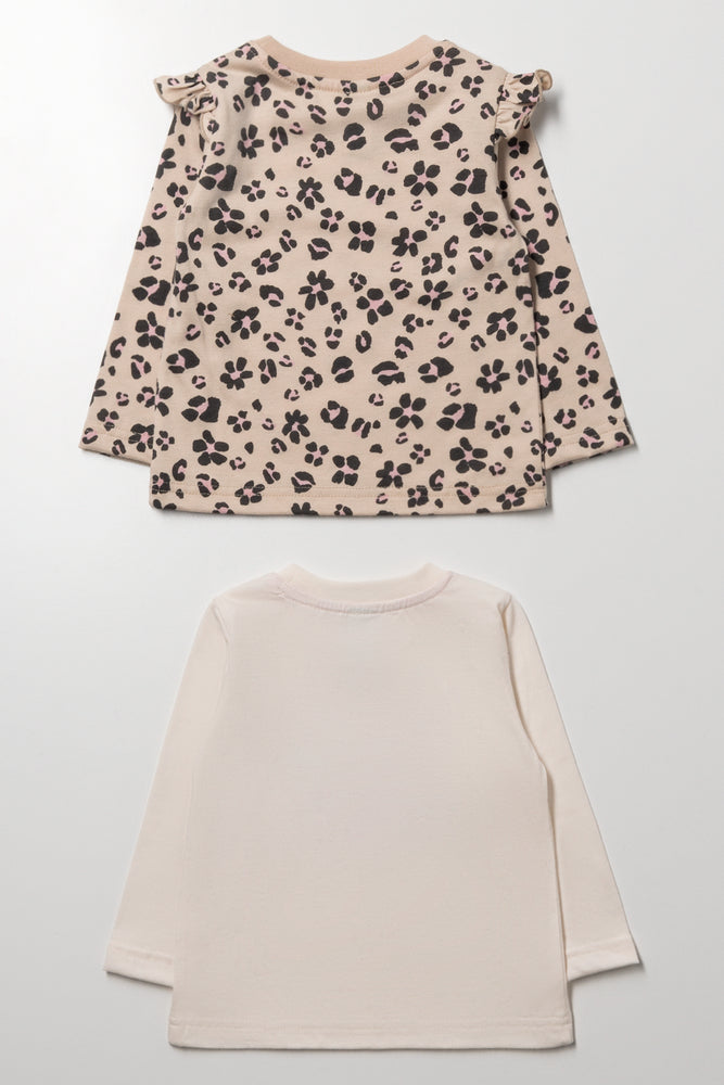 2 Pack T-Shirts Natural (2)