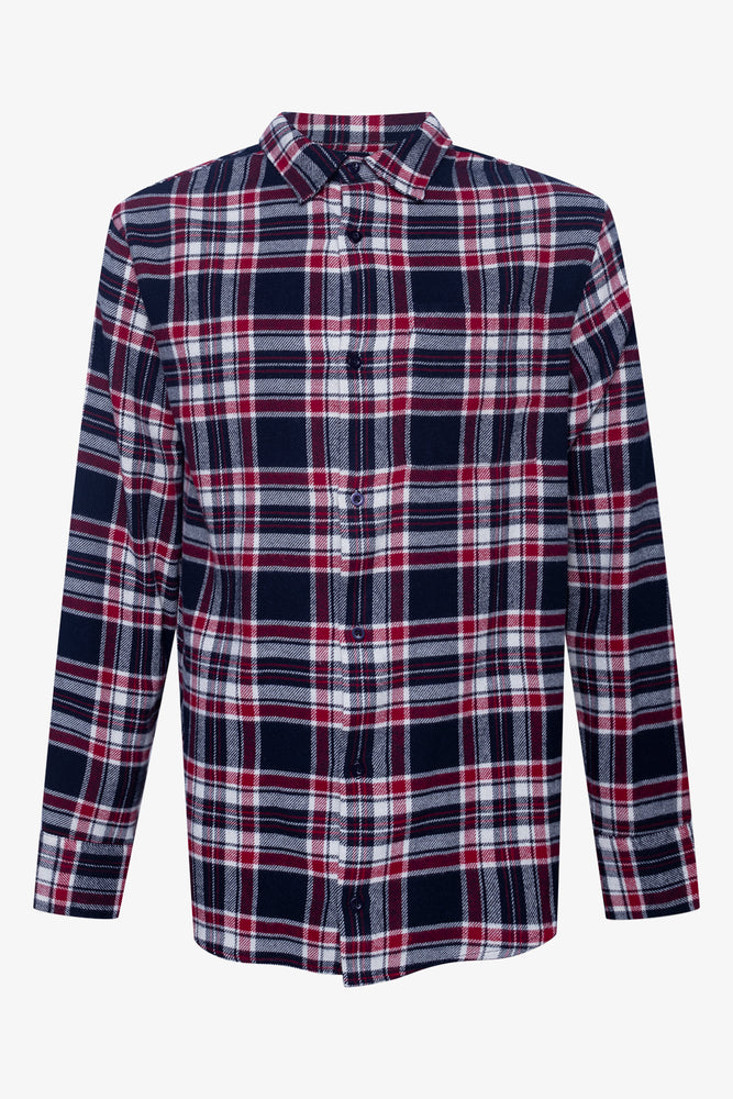Flannel Shirt Navy