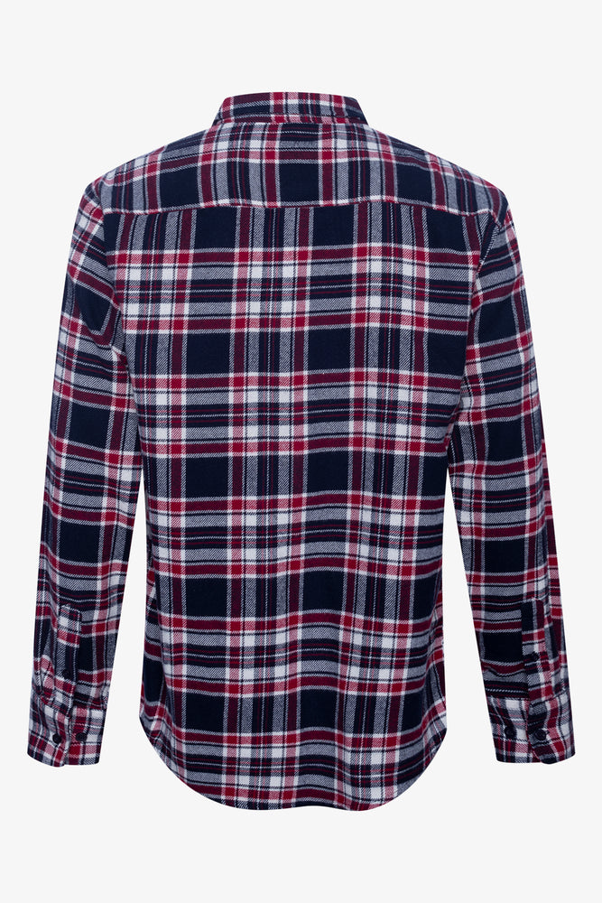 Flannel Shirt Navy