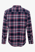 Flannel Shirt Navy (1)
