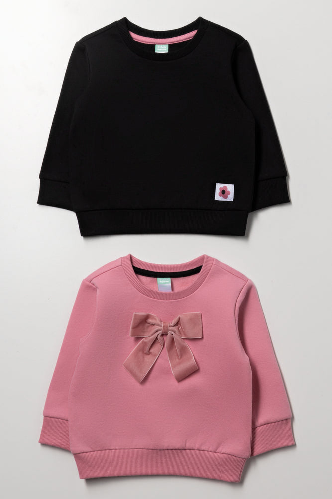 2 Pack Tracktop Pink And Charcoal