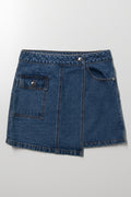 Denim Skirt Blue