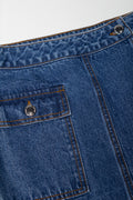 Denim Skirt Blue (1)