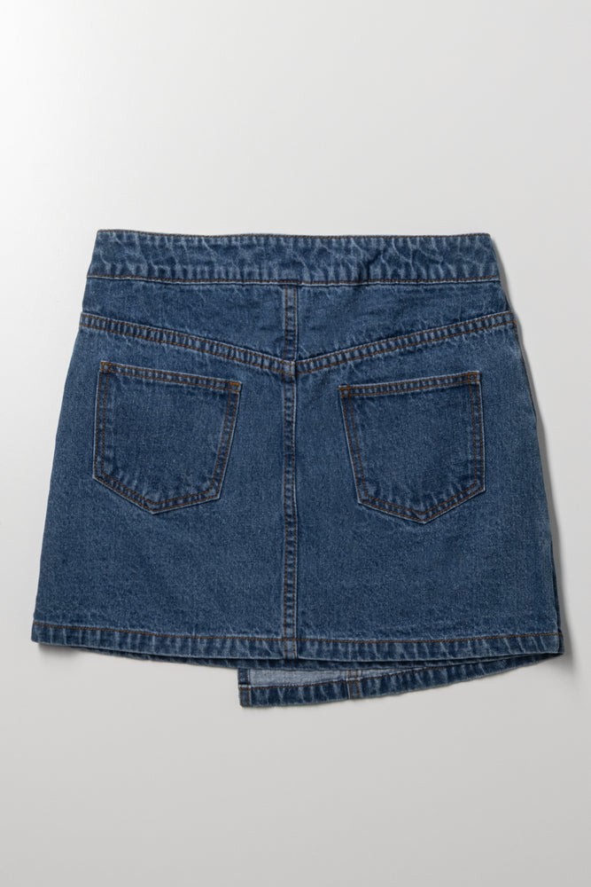 Denim Skirt Blue (2)