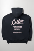Oversized Zip Through Hoodie Dark Grey (2)