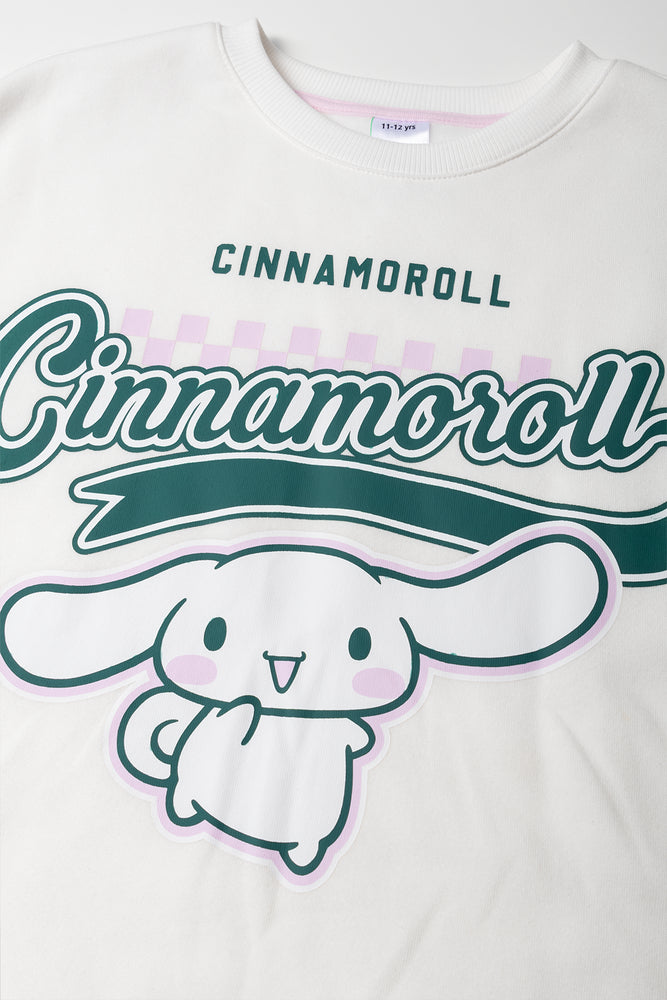 Cinnamoroll Tracktop White (1)