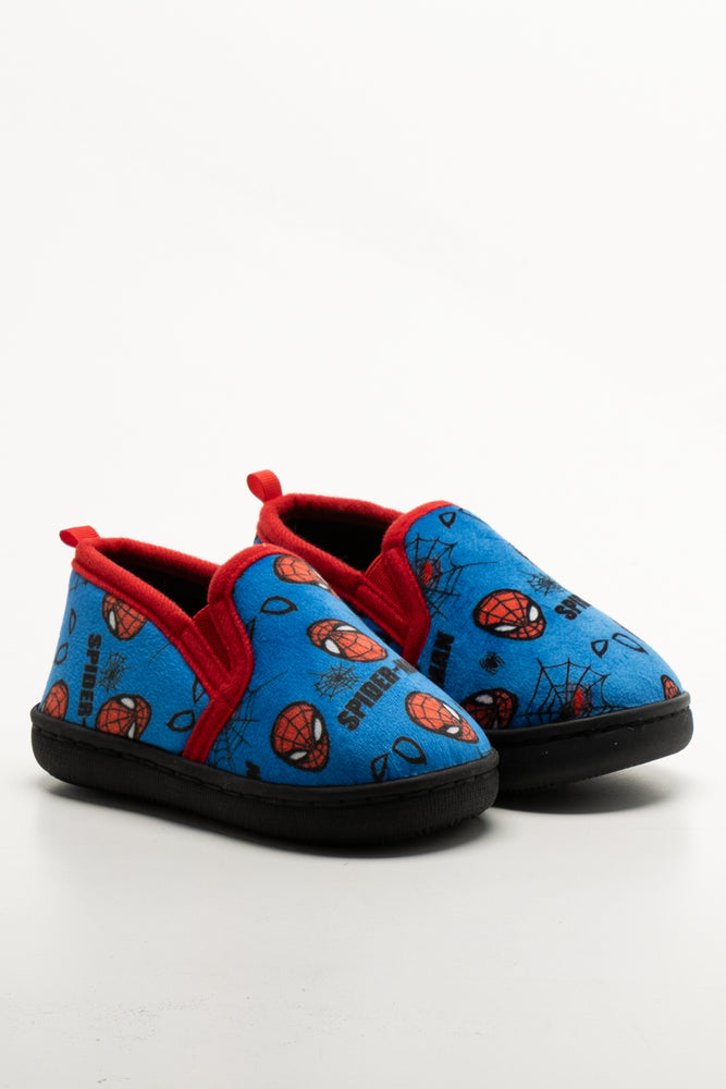 Spiderman Slippers Blue