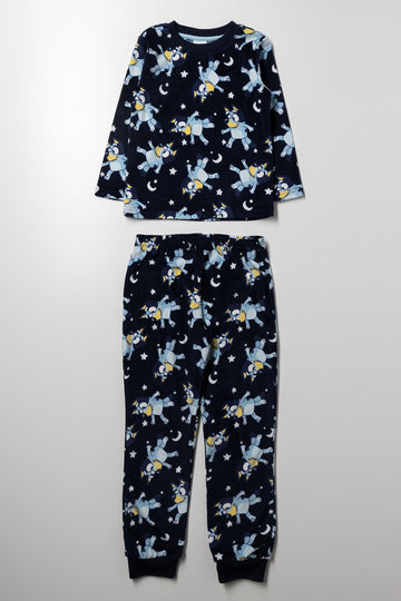 Bluey Long Sleeve Pyjama Set Blue