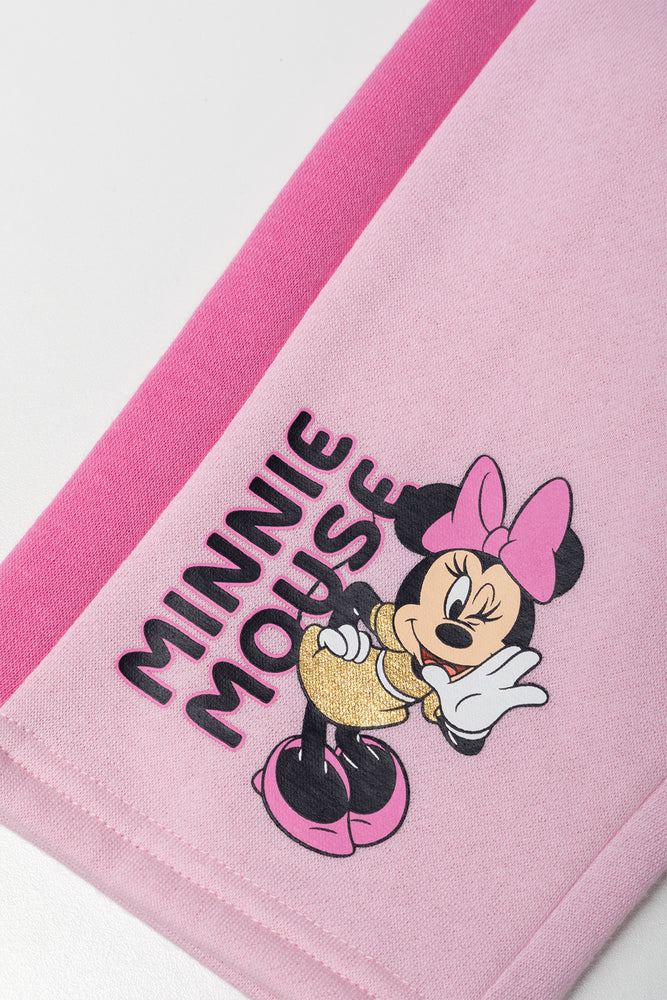 Minnie Mouse Wide Leg Trackpants Pink