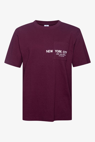 Short Sleeve T-Shirt Burgundy