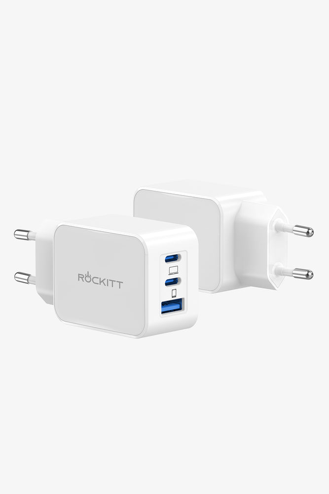 Rockitt 65W Super Fast Charger Type C + A