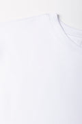 Boxy Crop Short Sleeve T-Shirt White (1)