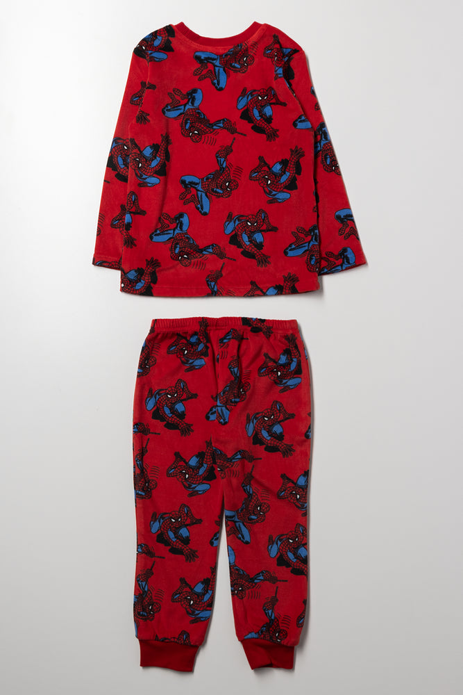Spider-Man Pyjama Set Red (2)