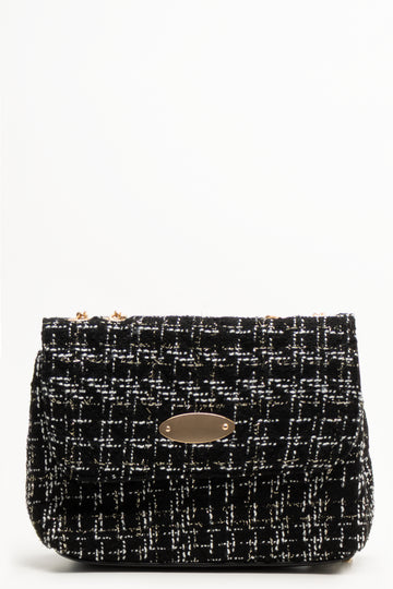 Clutch Bag Black And White