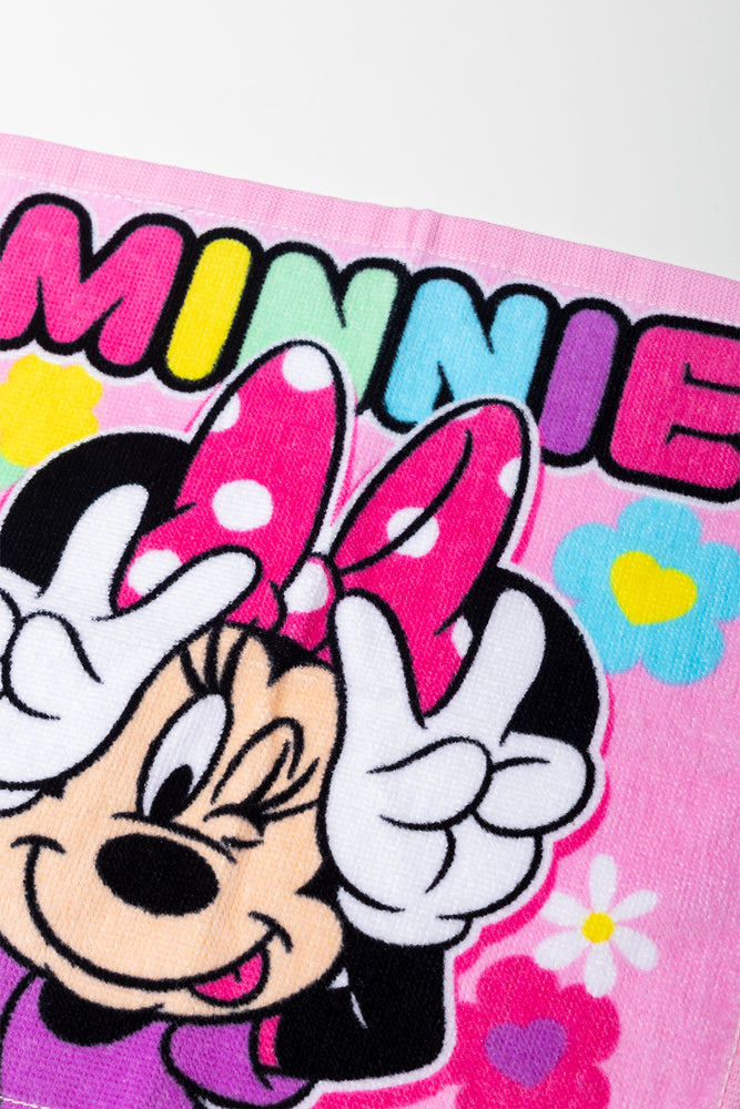 Minnie Mouse Face Cloth Pink (1)