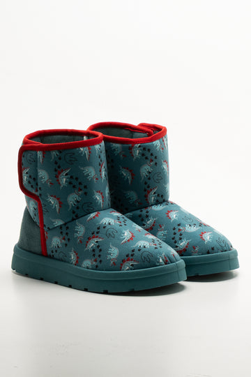 Comfort Boots Blue
